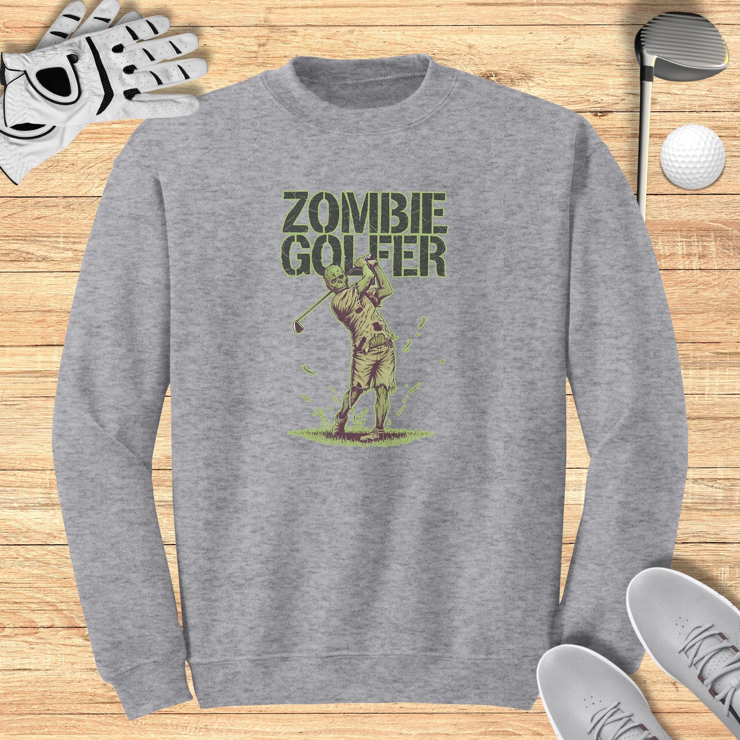 Zombie Golfer Sweatshirt