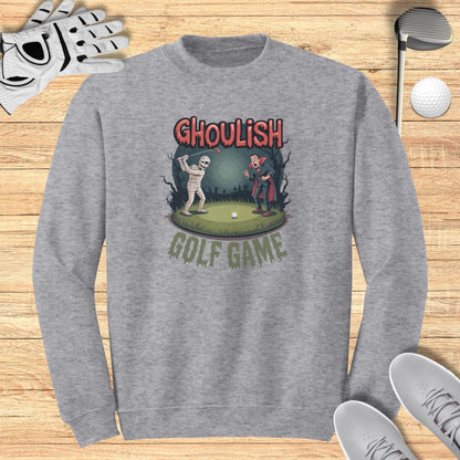 Ghoulish Golf Game Sweatshirt