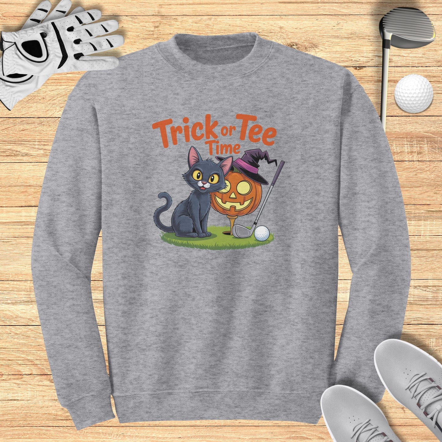 Trick or Tee Time Sweatshirt