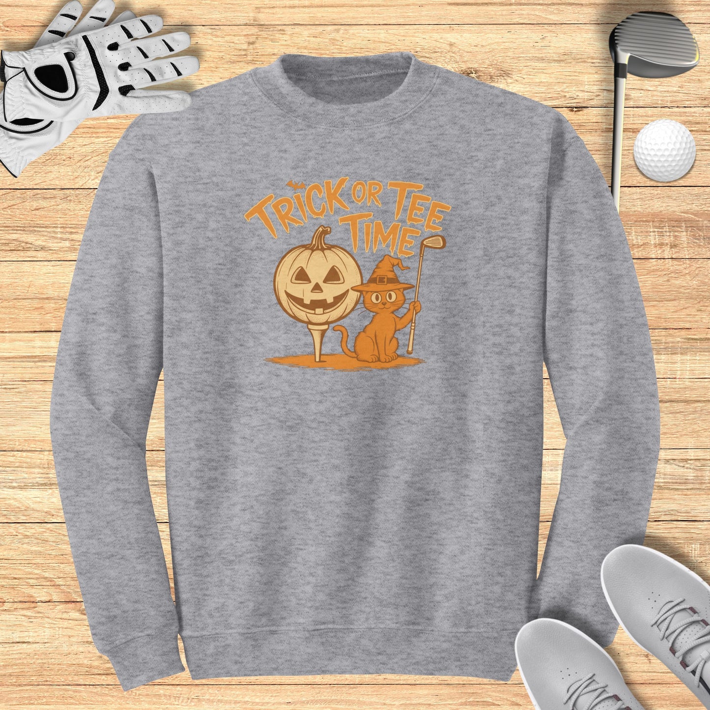 Trick or Tee Time Sweatshirt