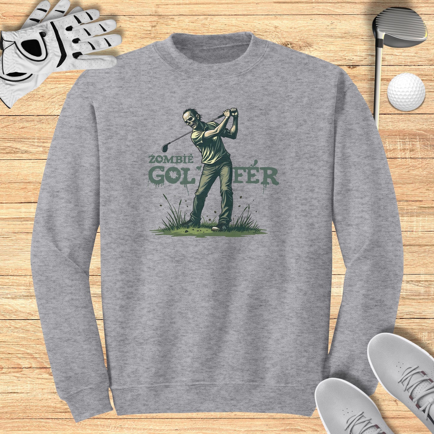 Zombie Golfer Sweatshirt