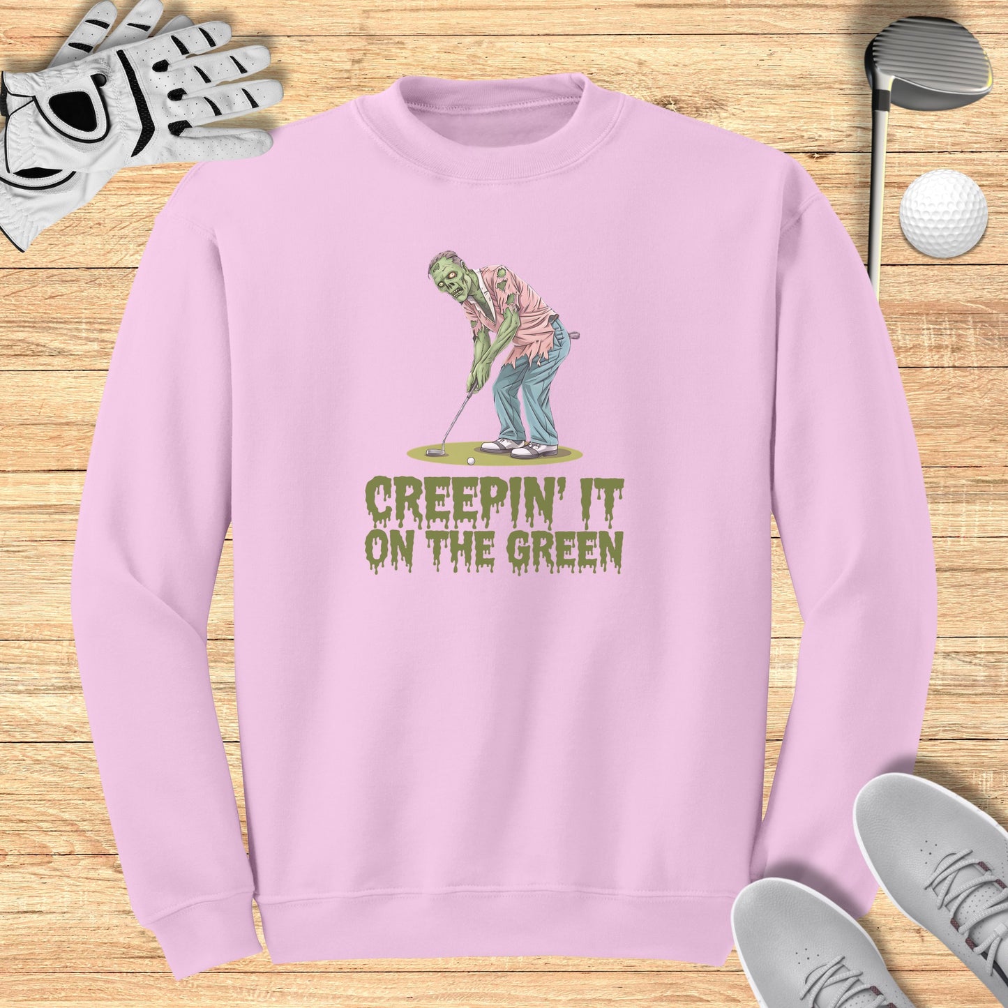 Creepin’ It on the Green Sweatshirt