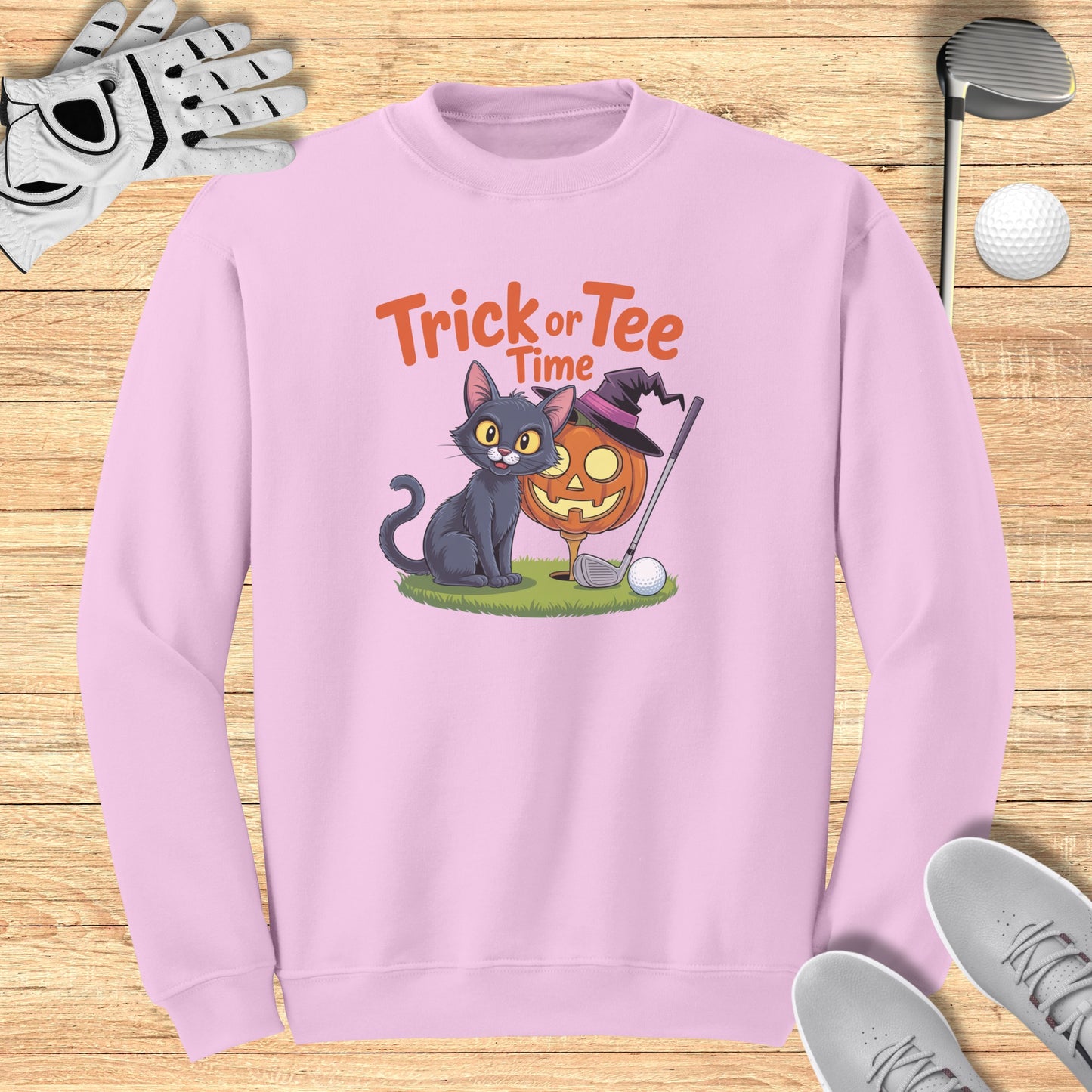 Trick or Tee Time Sweatshirt