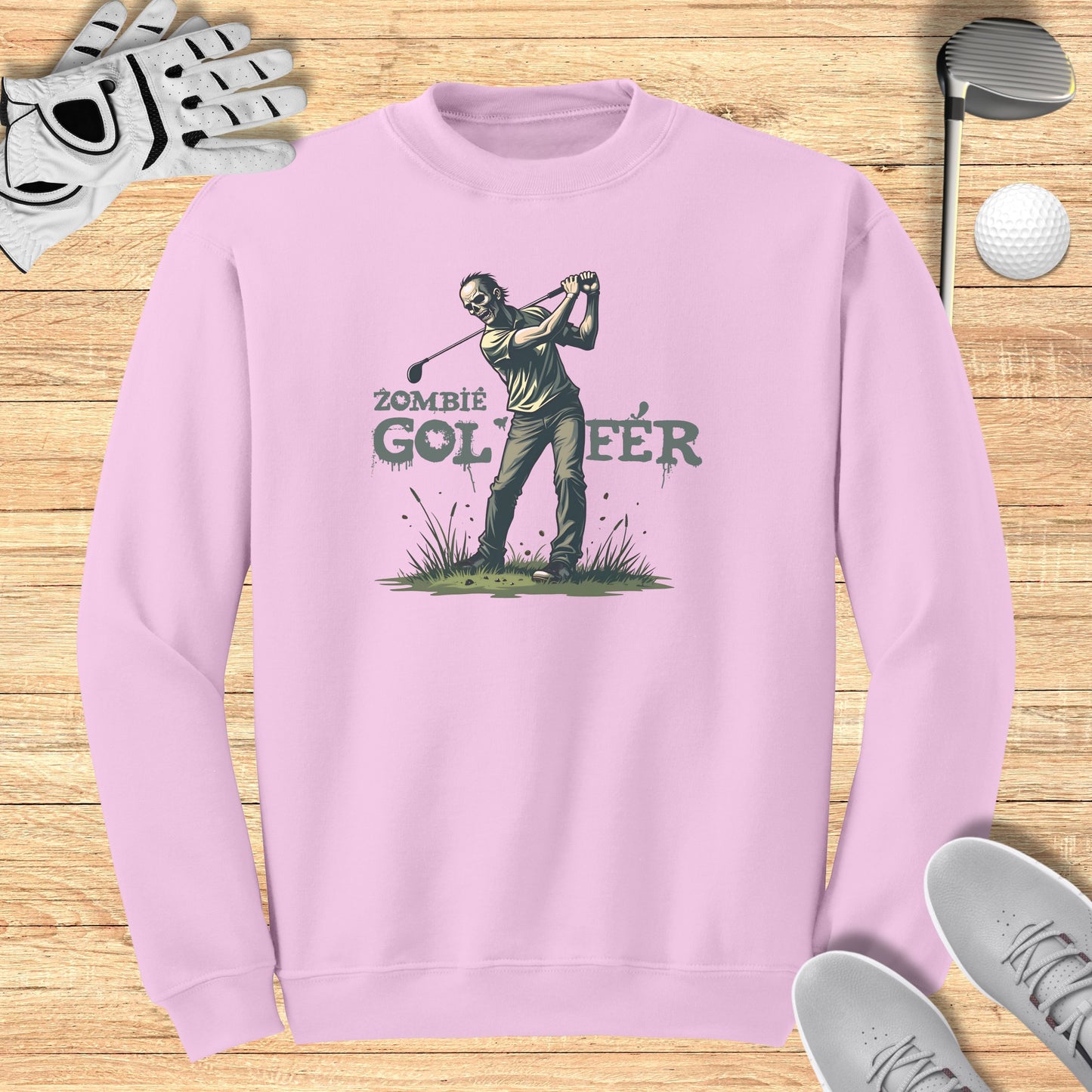 Zombie Golfer Sweatshirt