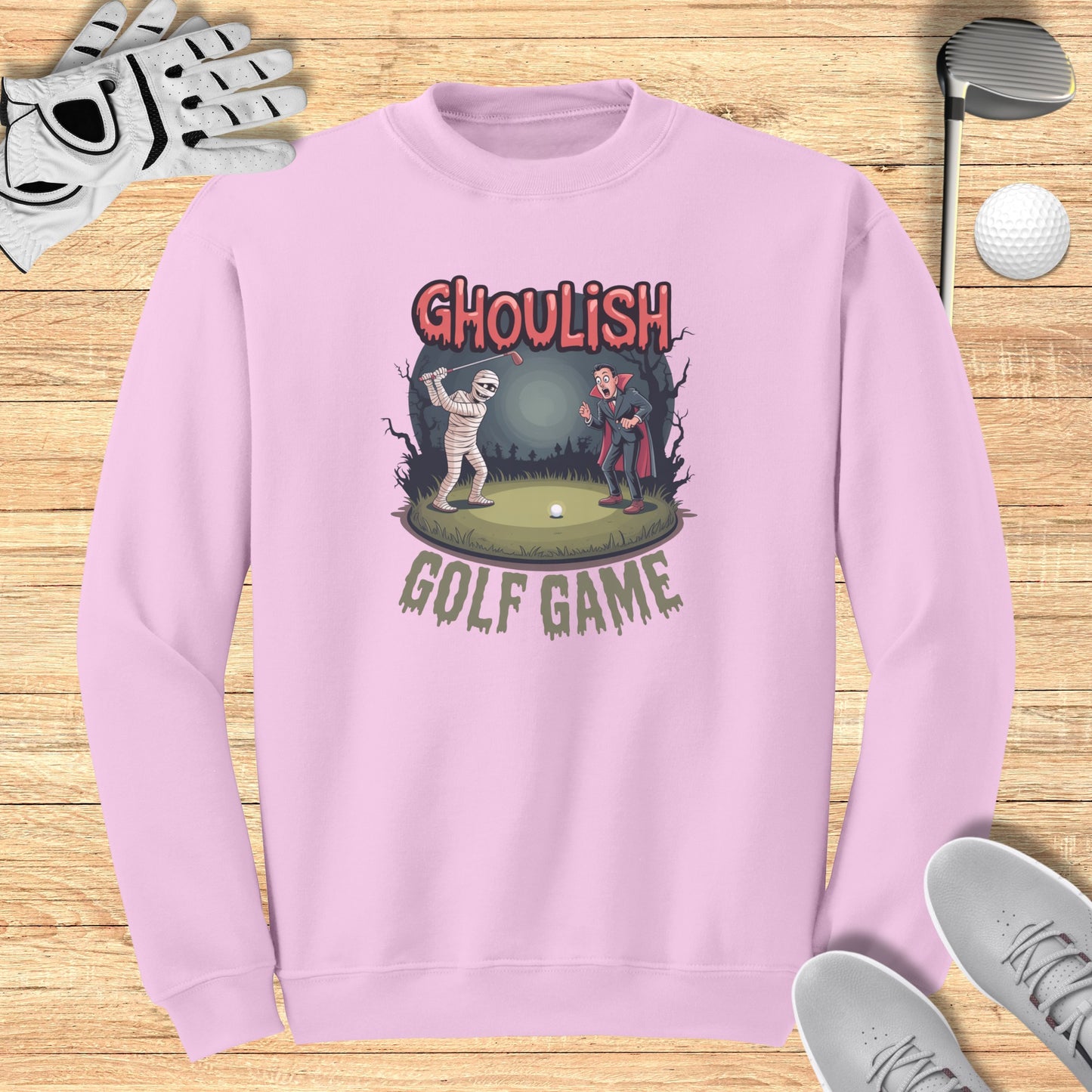 Ghoulish Golf Game Sweatshirt