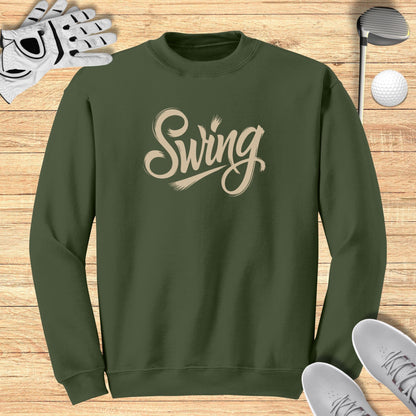 Swing Script Sweatshirt