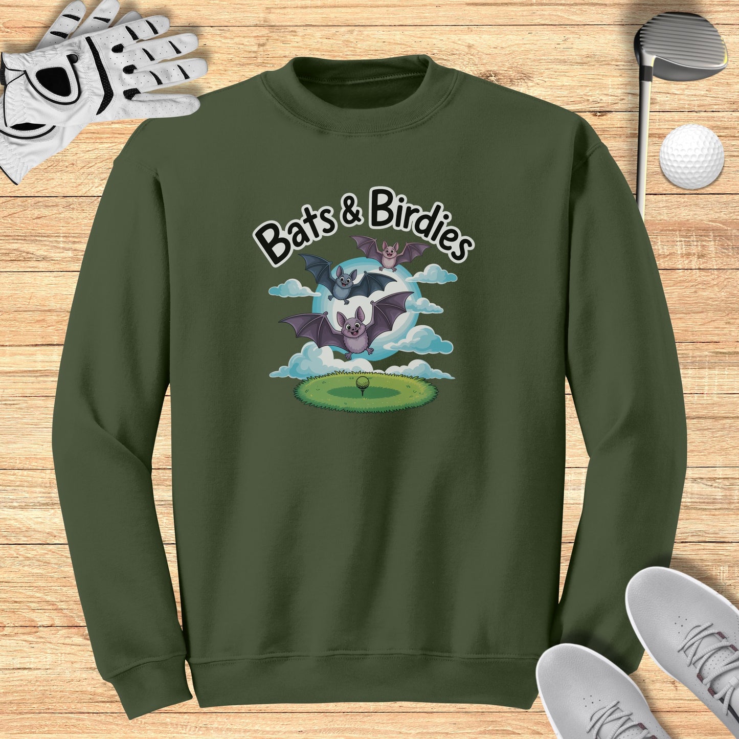Bats & Birdies Sweatshirt
