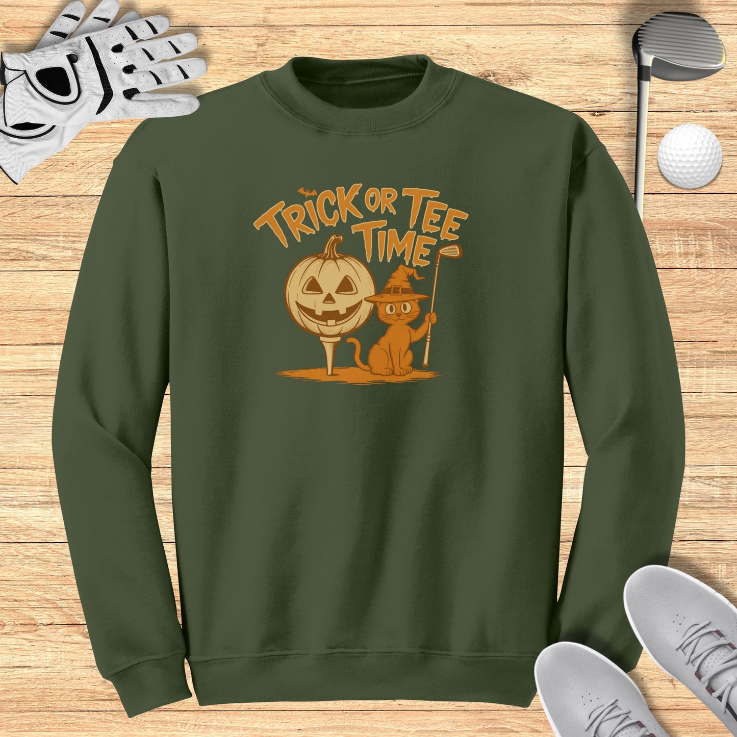 Trick or Tee Time Sweatshirt