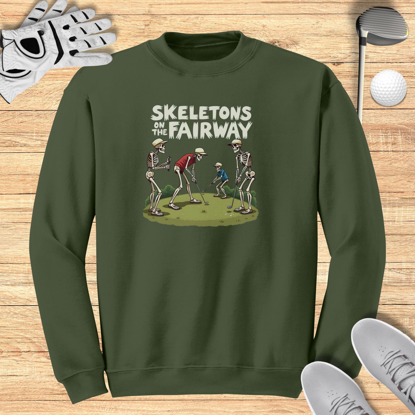 Skeletons on the Fairway Sweatshirt