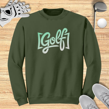 Golf Script Sweatshirt