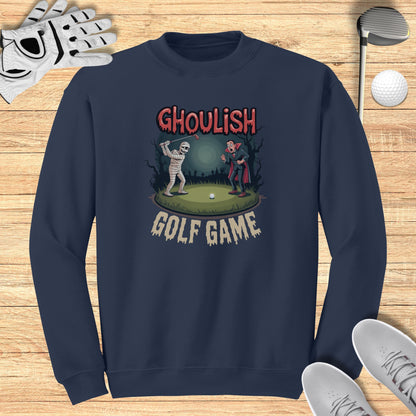 Ghoulish Golf Game Sweatshirt