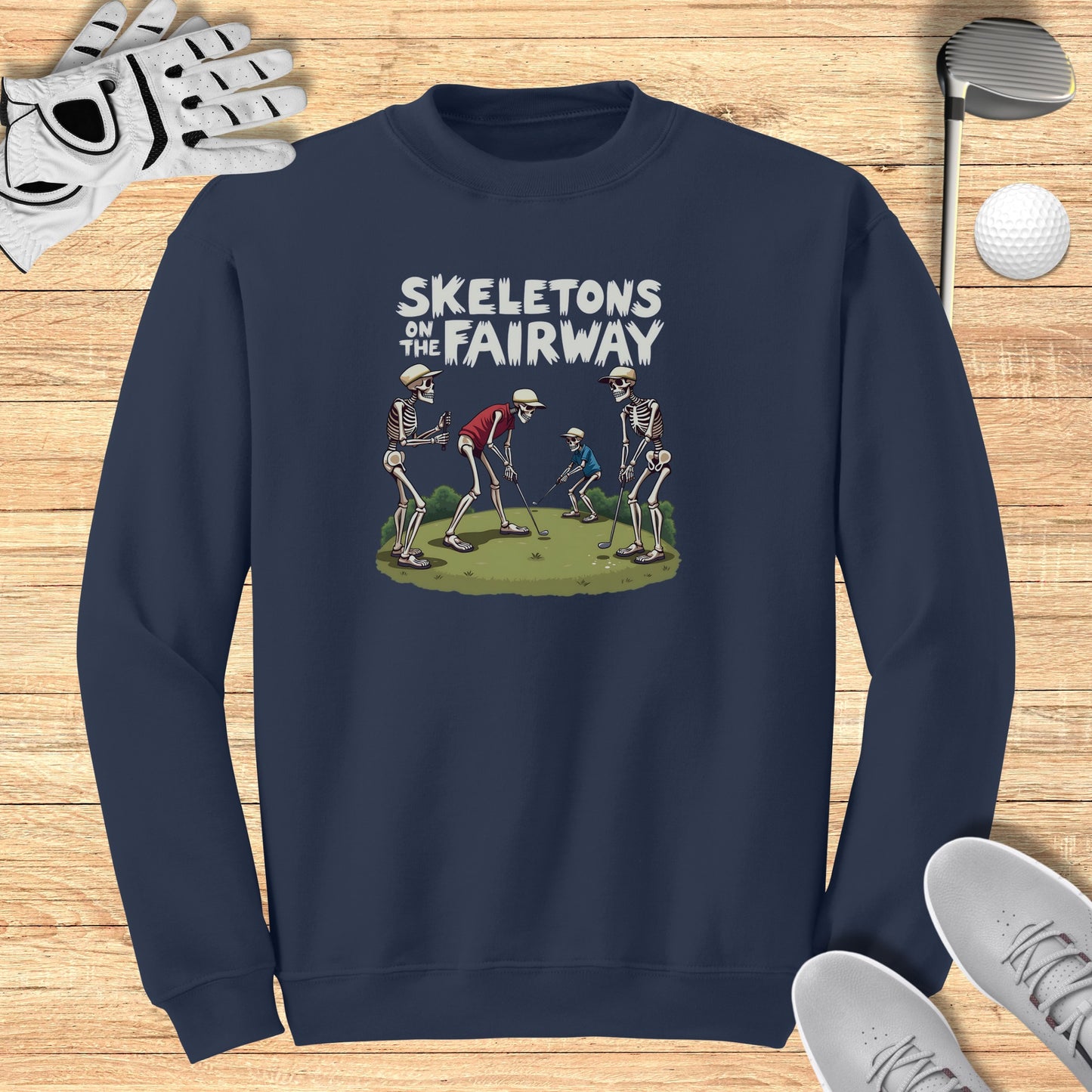 Skeletons on the Fairway Sweatshirt