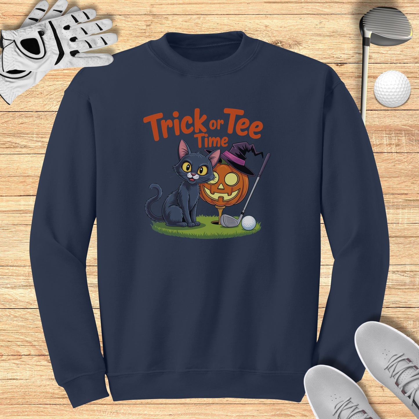 Trick or Tee Time Sweatshirt
