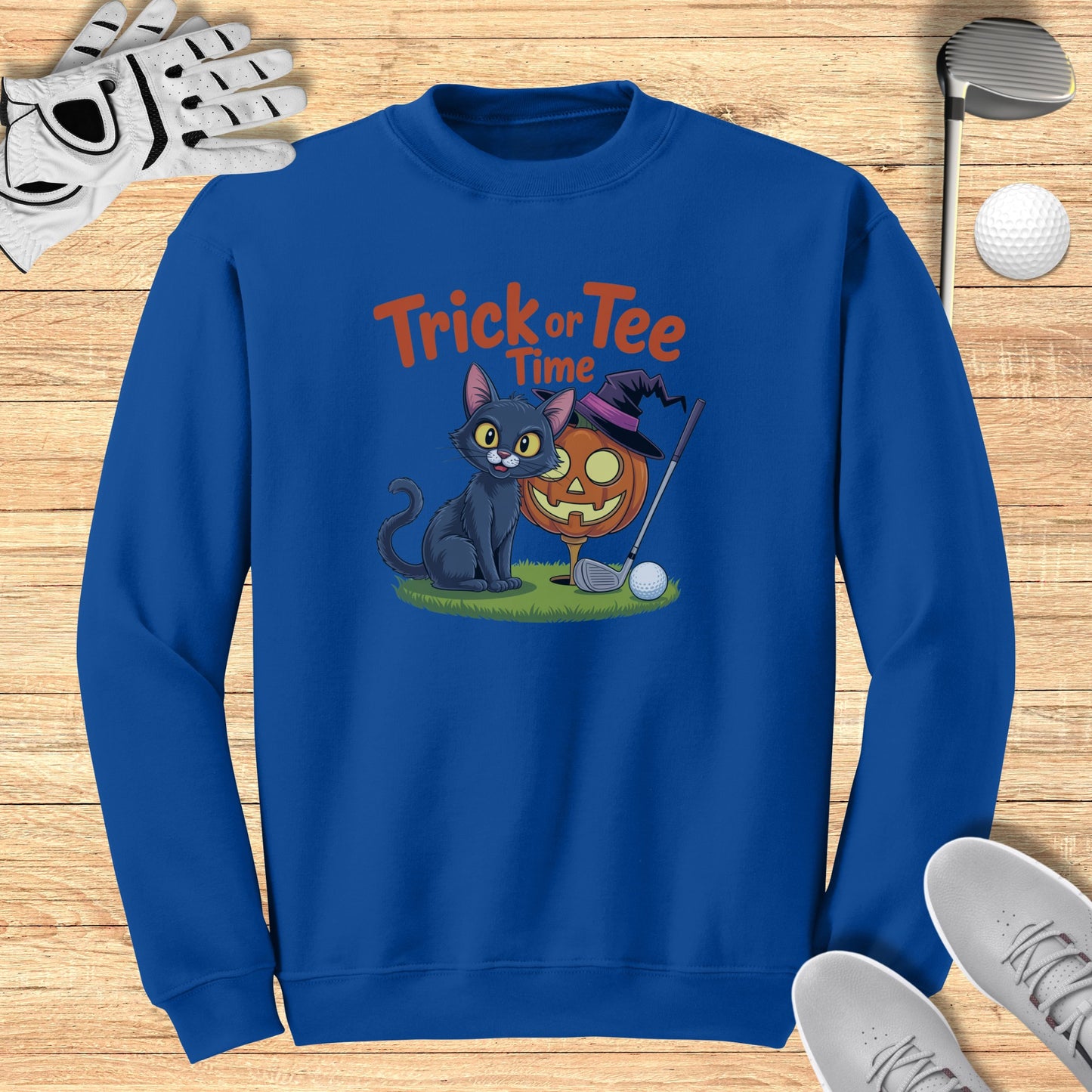 Trick or Tee Time Sweatshirt