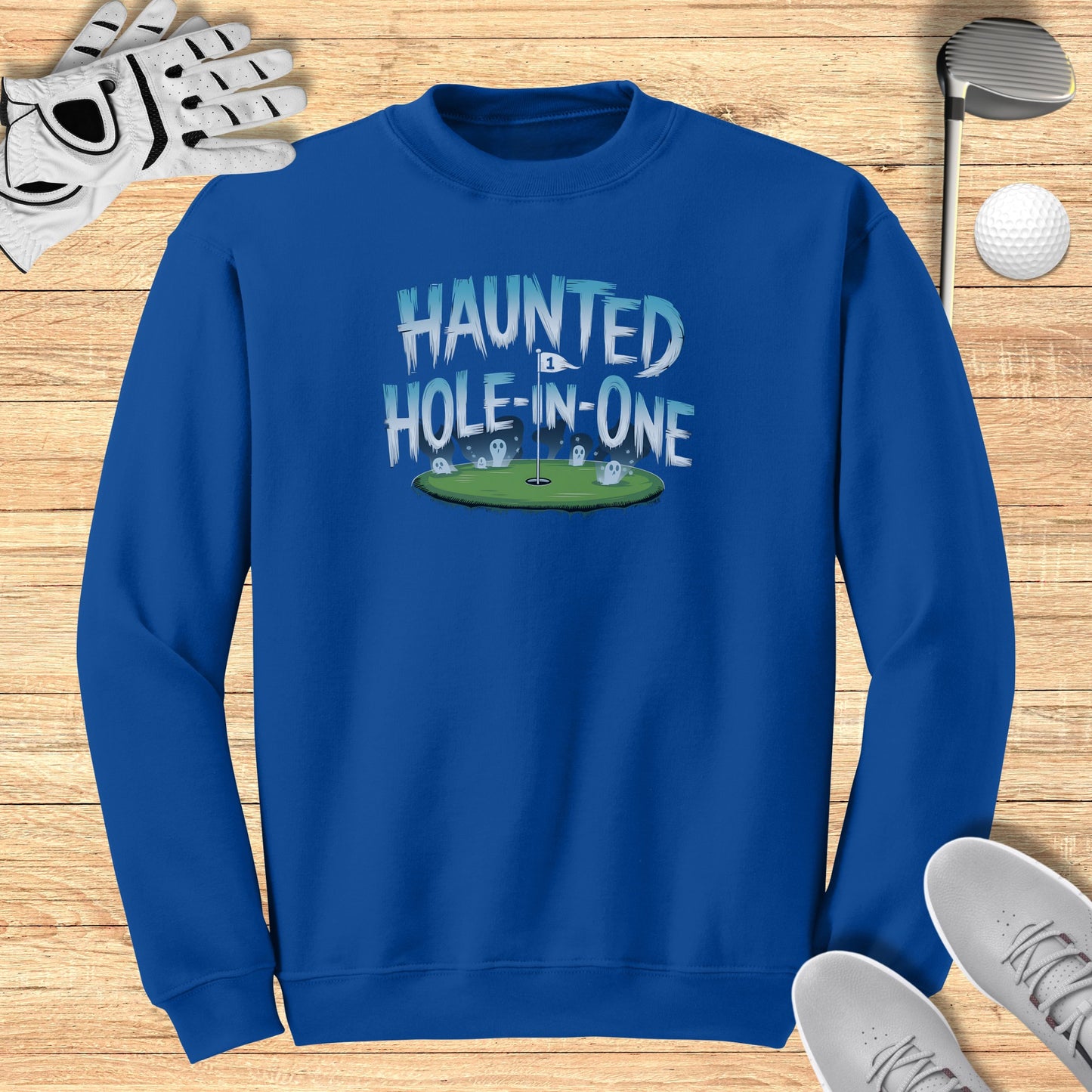 Haunted Hole In One Sweatshirt