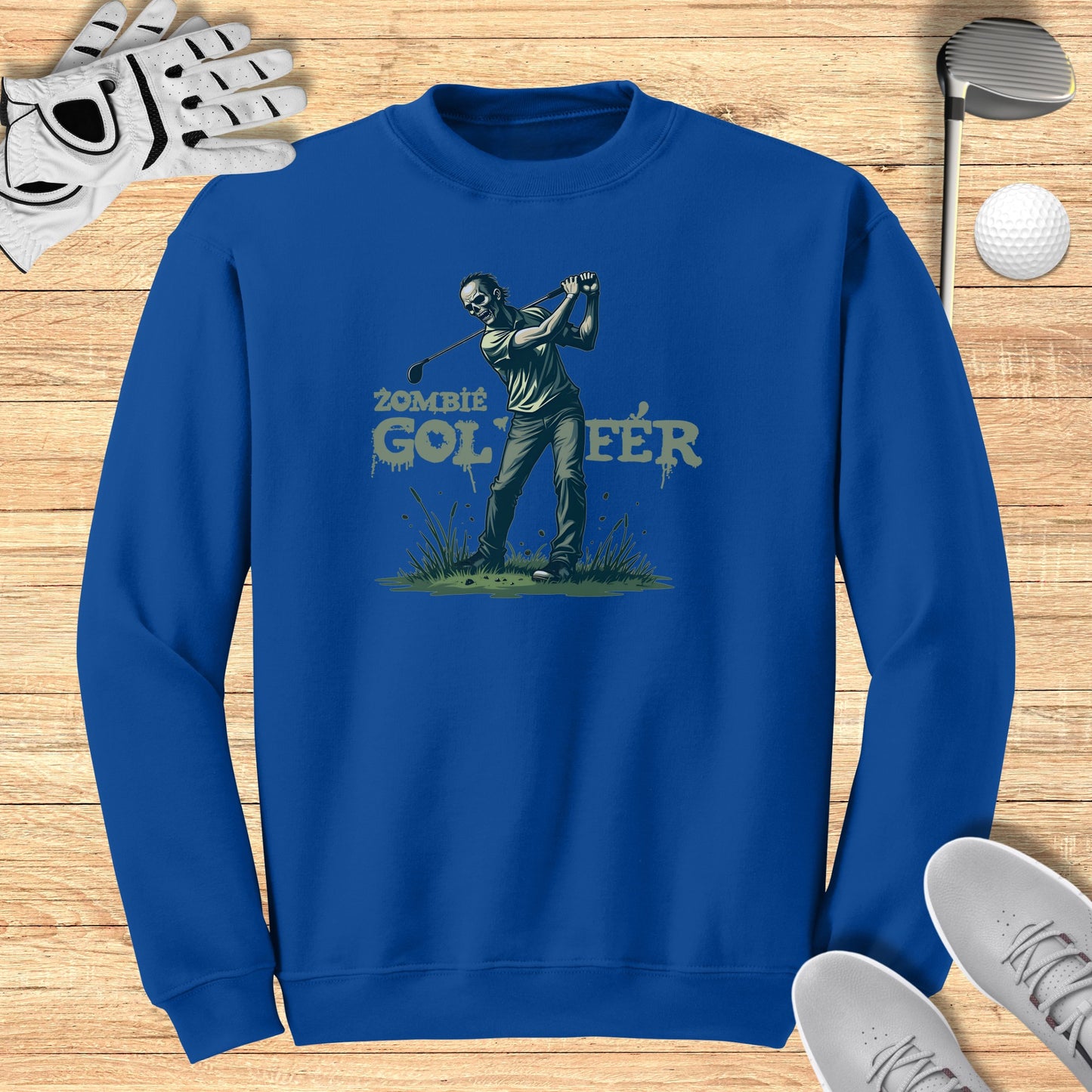 Zombie Golfer Sweatshirt