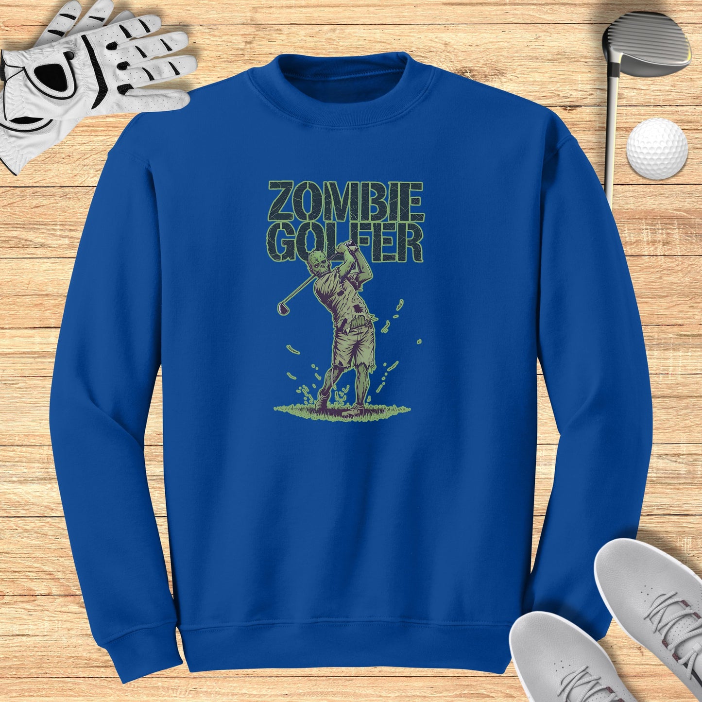 Zombie Golfer Sweatshirt