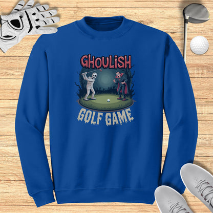 Ghoulish Golf Game Sweatshirt