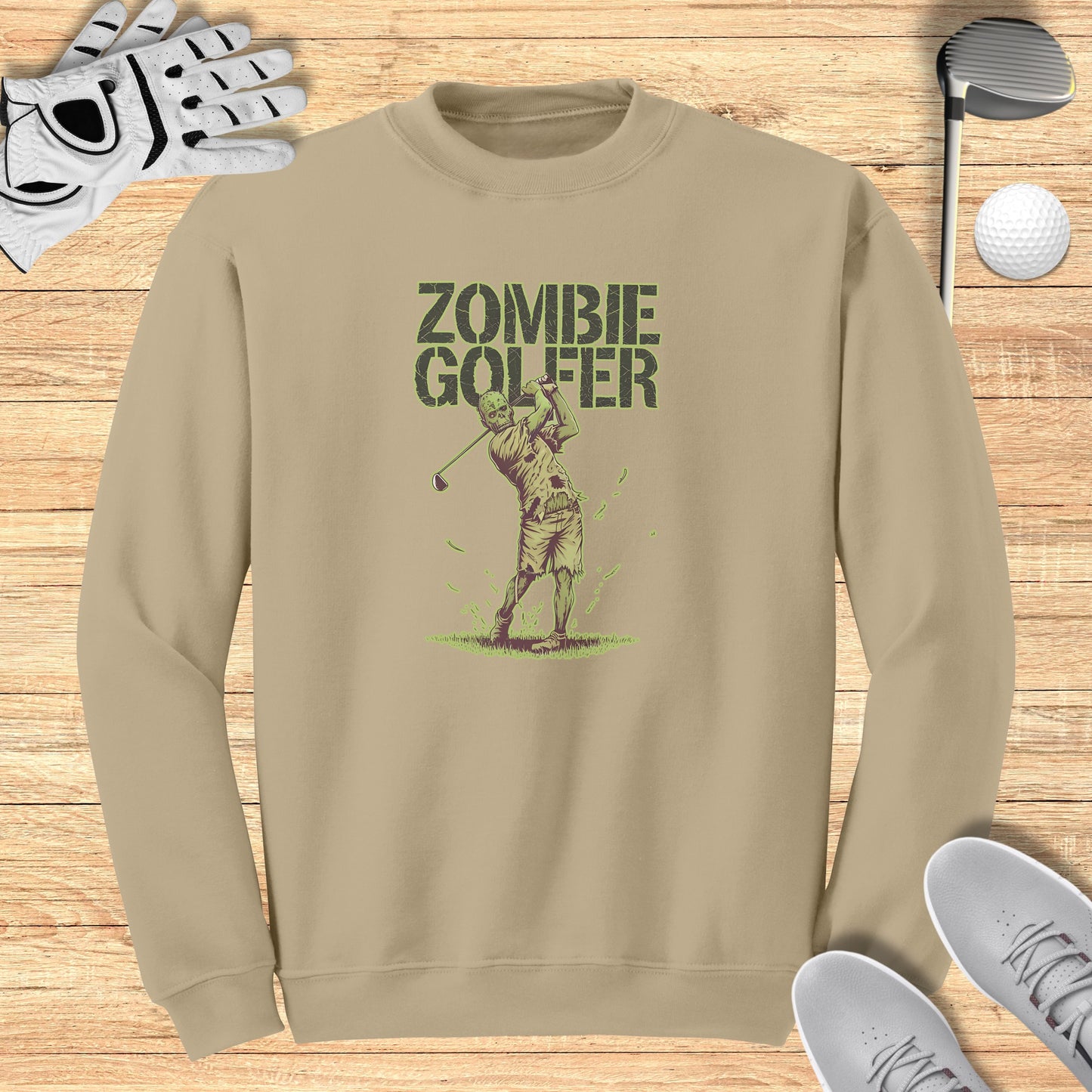 Zombie Golfer Sweatshirt
