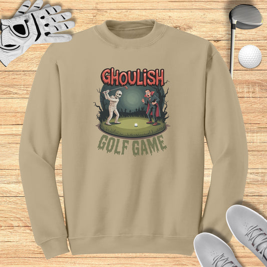 Ghoulish Golf Game Sweatshirt