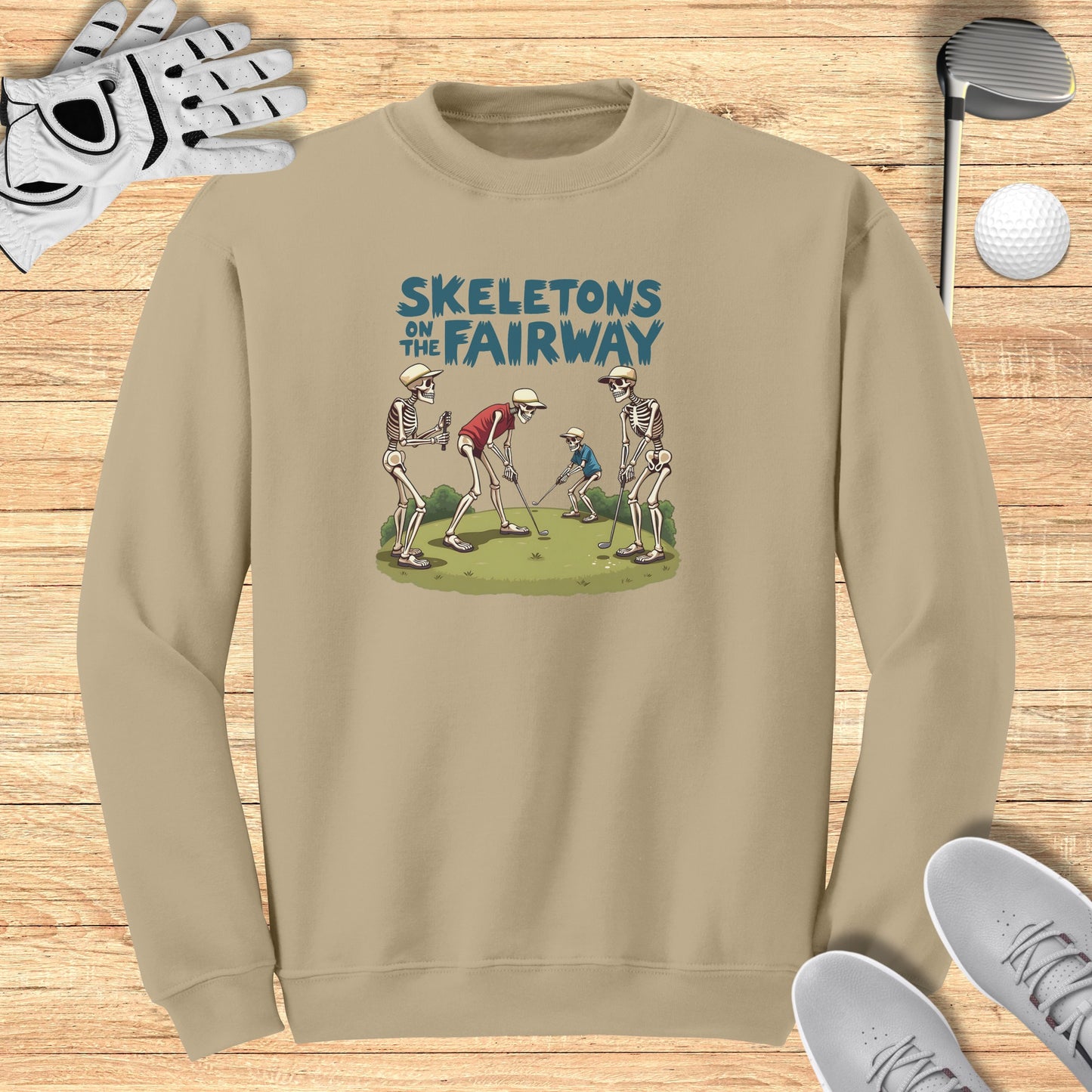 Skeletons on the Fairway Sweatshirt