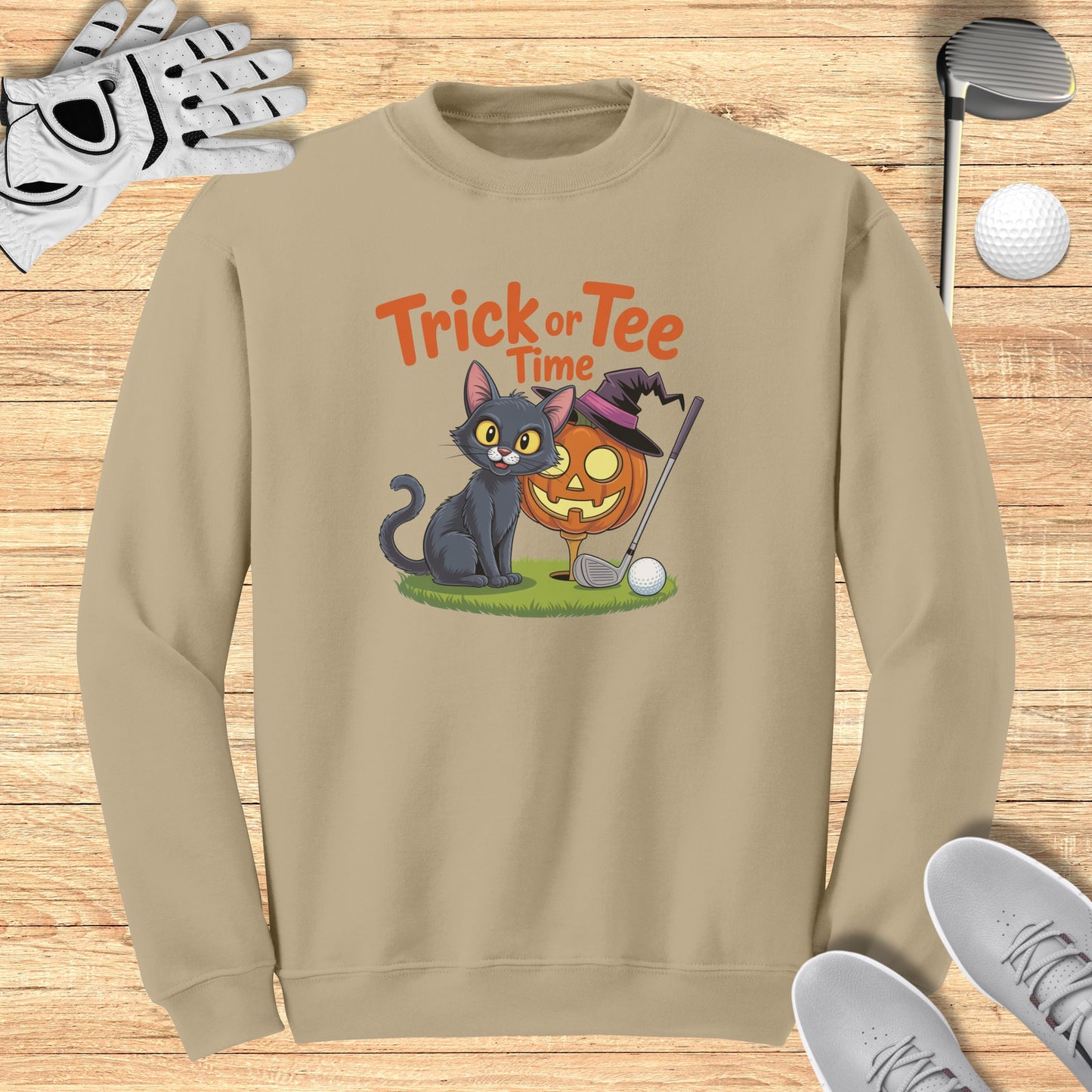 Trick or Tee Time Sweatshirt