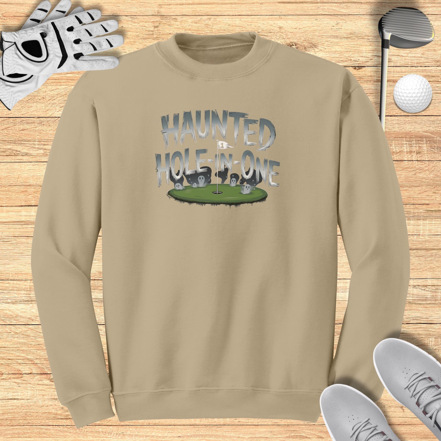 Haunted Hole In One Sweatshirt