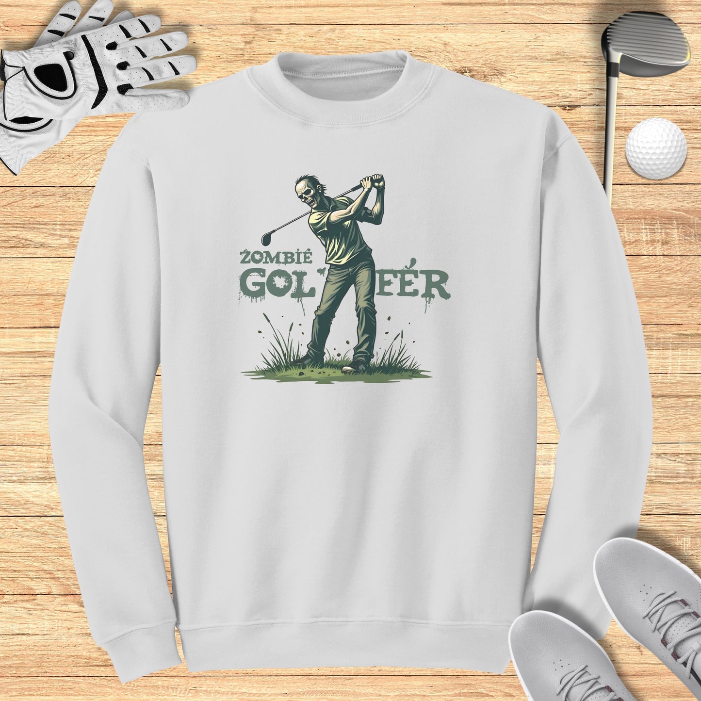Zombie Golfer Sweatshirt