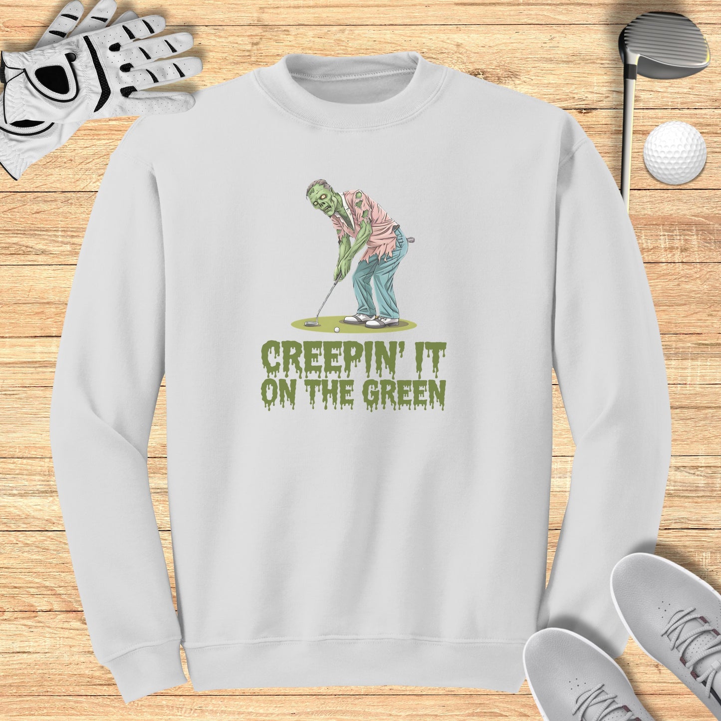 Creepin’ It on the Green Sweatshirt