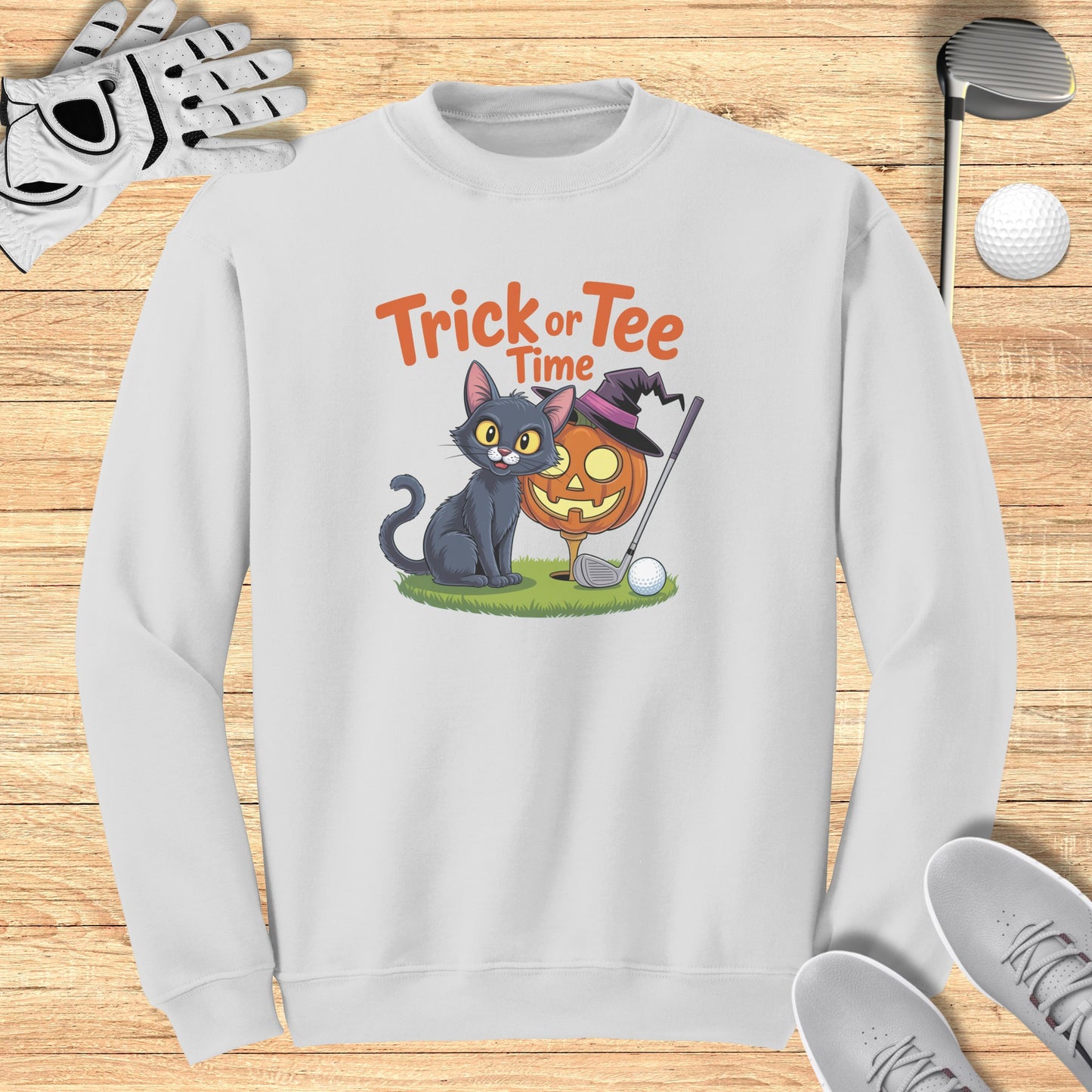 Trick or Tee Time Sweatshirt