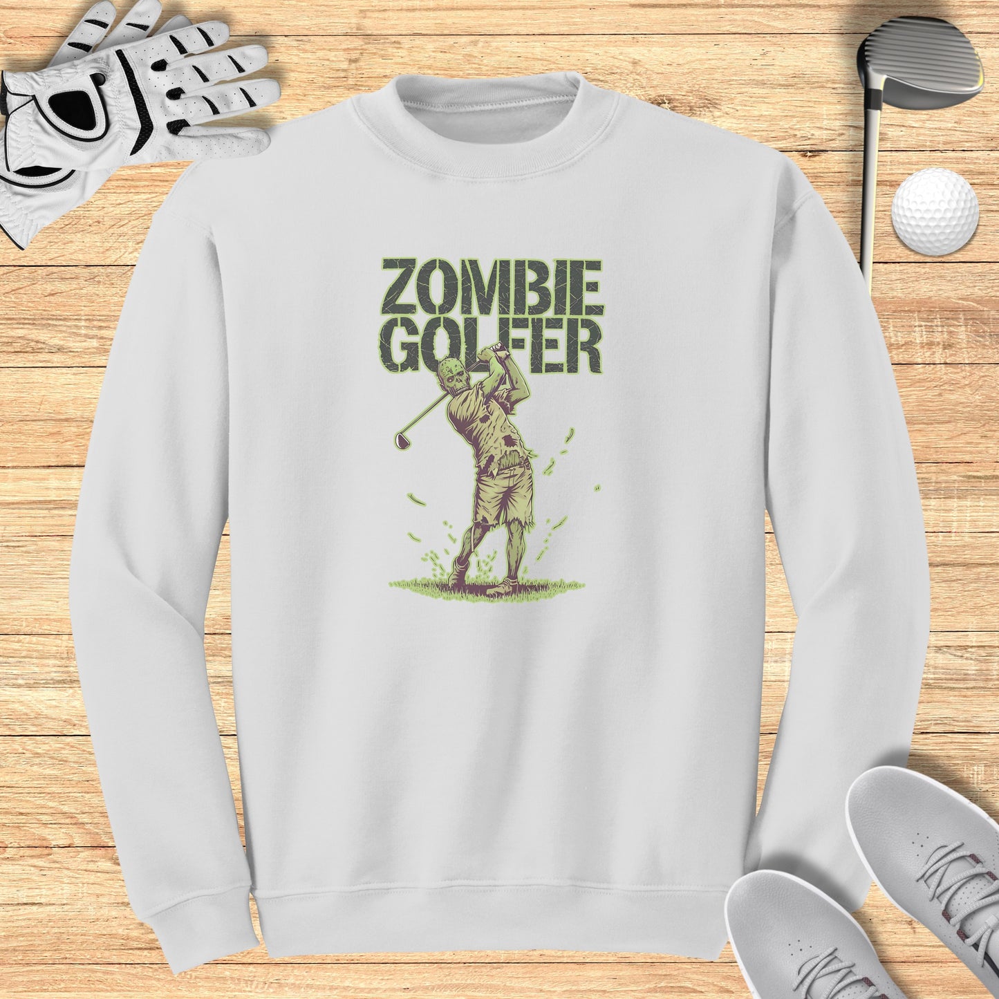 Zombie Golfer Sweatshirt