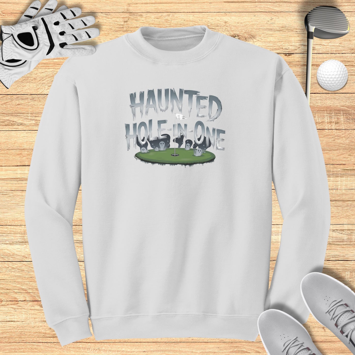 Haunted Hole In One Sweatshirt