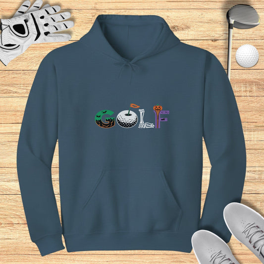 Spooky Swings Hoodie - Funny Golf Tee by Swing Epic