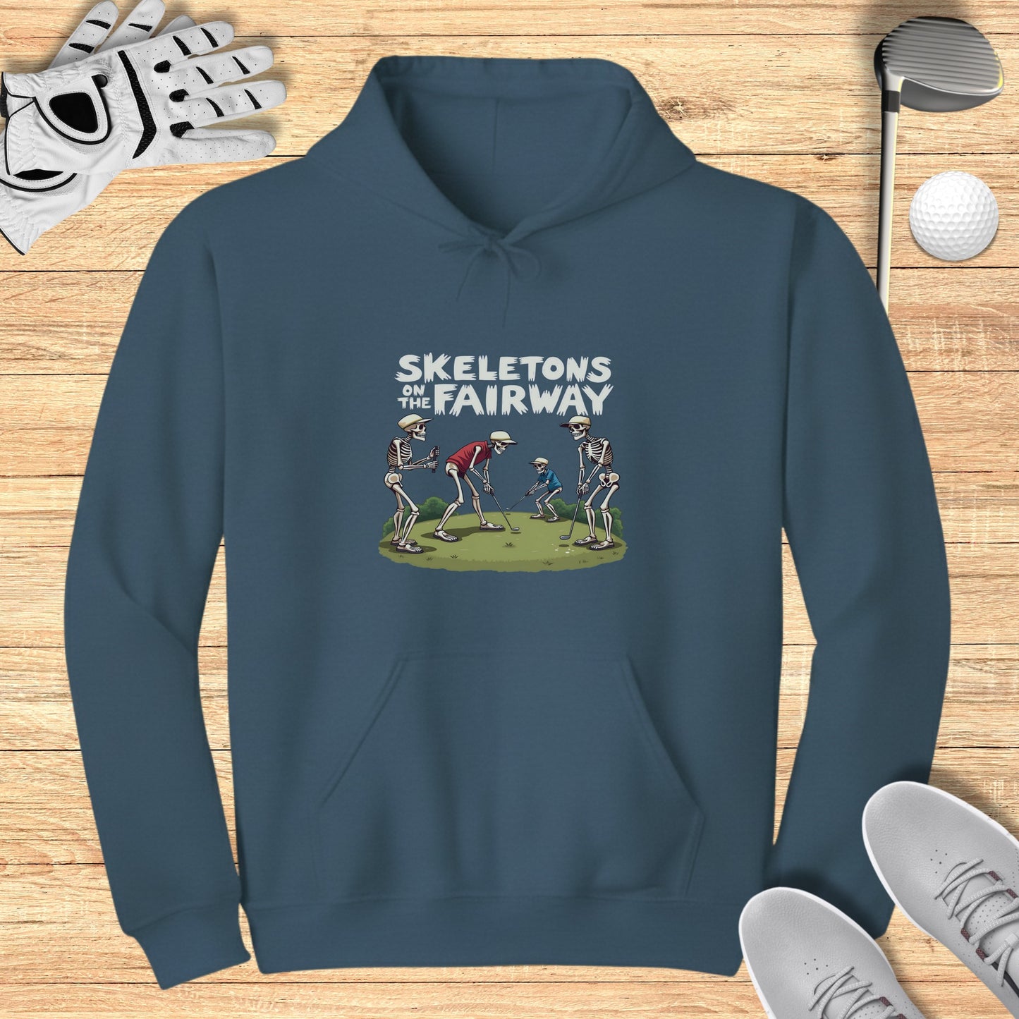 Skeletons on the Fairway Hoodie