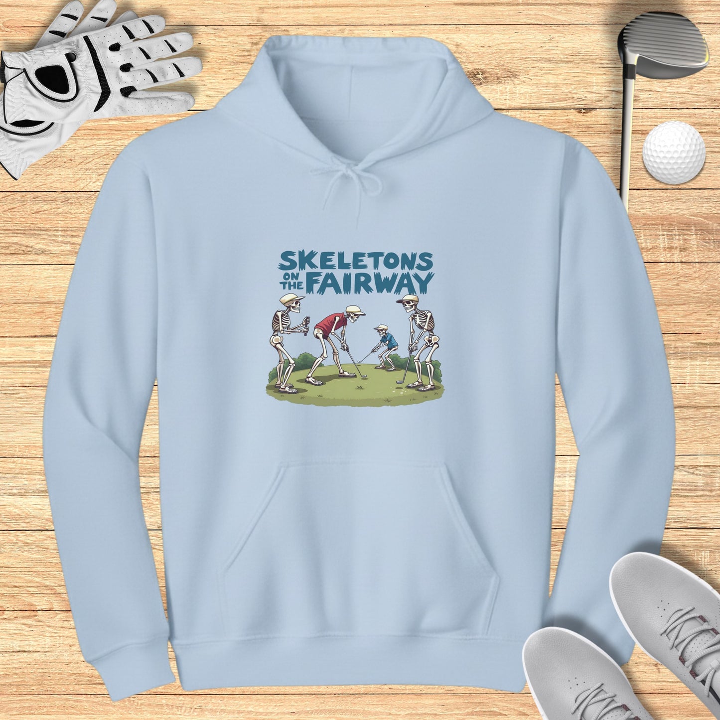 Skeletons on the Fairway Hoodie