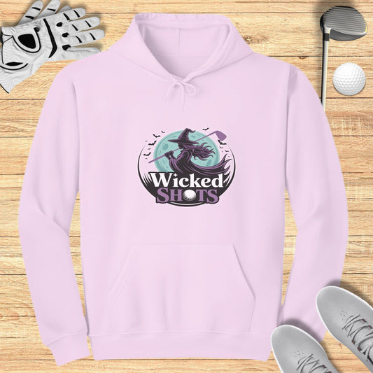 Wicked Shots Hoodie - Funny Golf Tee by Swing Epic