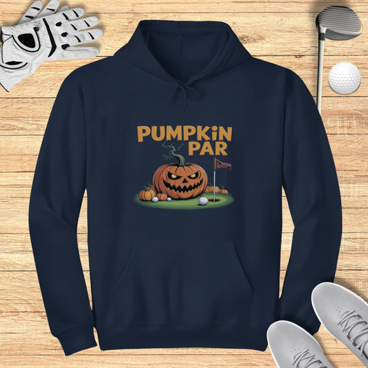 Pumpkin Par Hoodie - Funny Golf Tee by Swing Epic