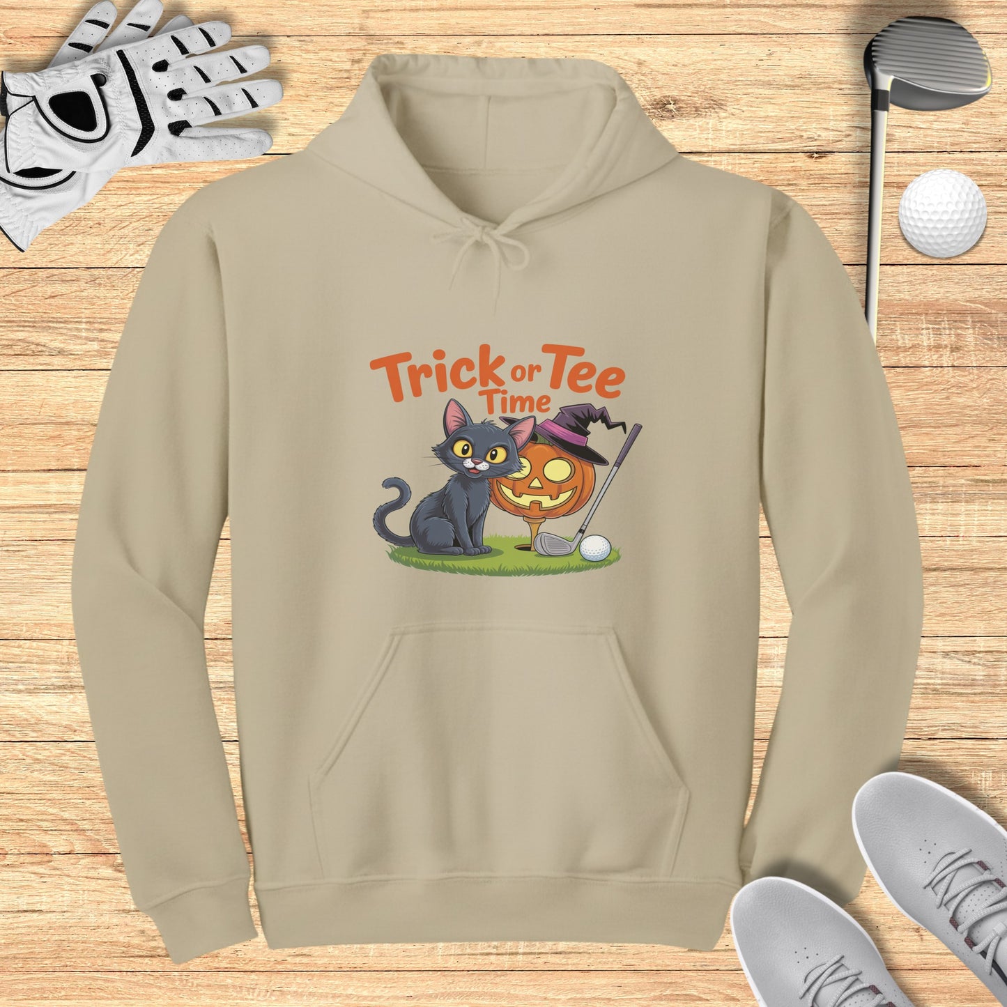 Trick or Tee Time Hoodie