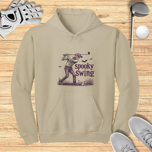 Spooky Swing Hoodie - Funny Golf Tee by Swing Epic