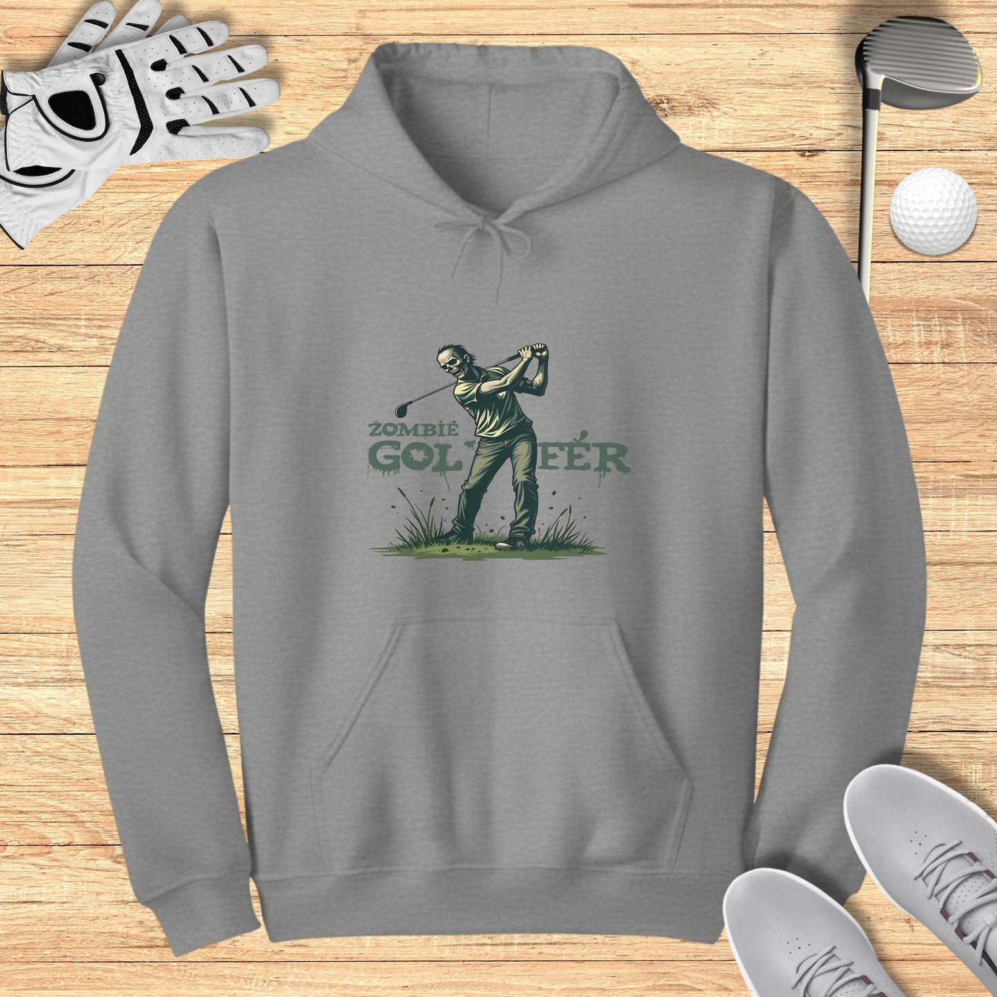 Zombie Golfer Hoodie
