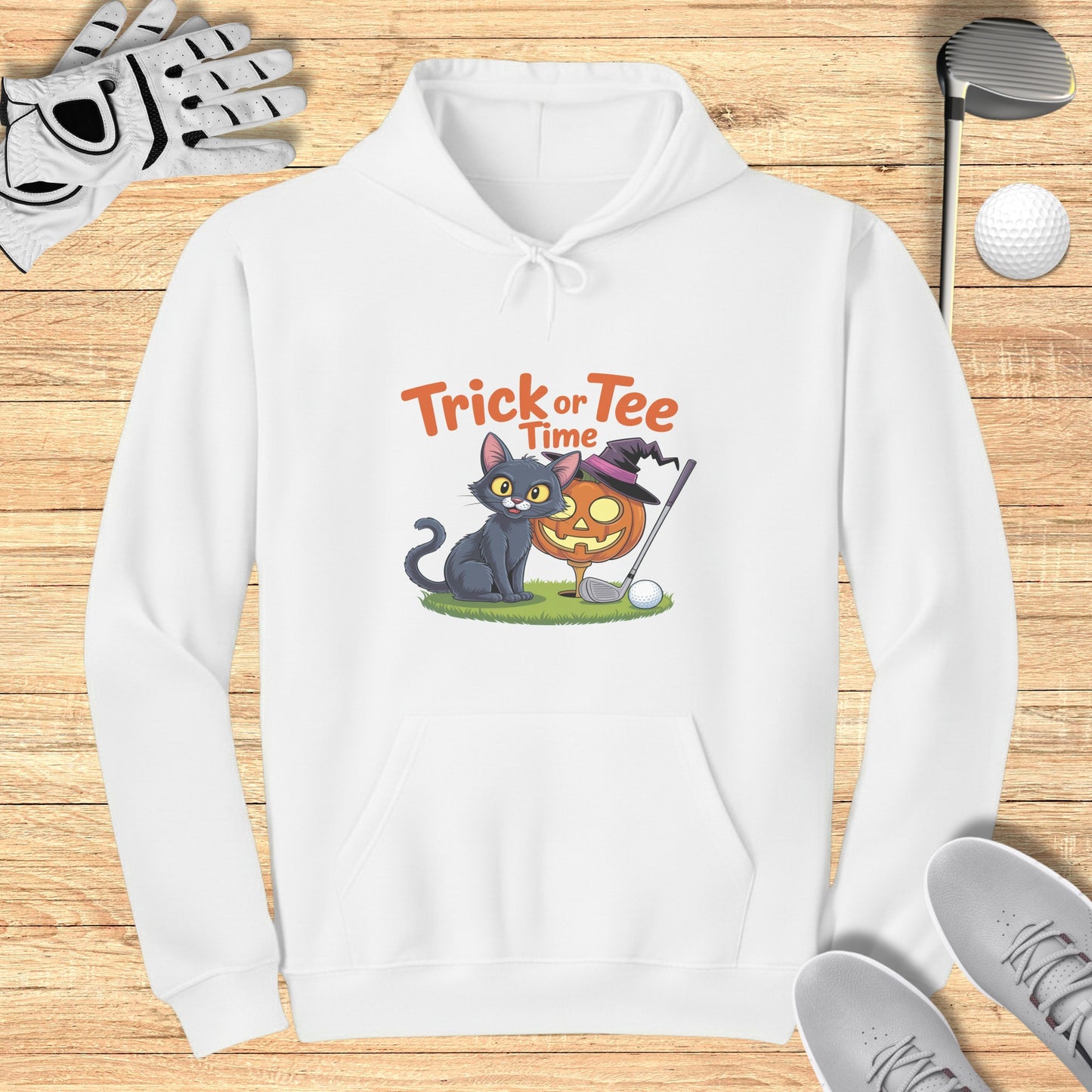 Trick or Tee Time Hoodie