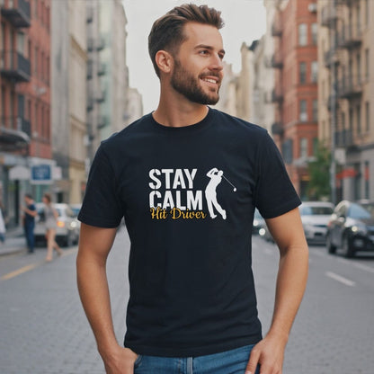 Stay Calm Hit Driver T-Shirt