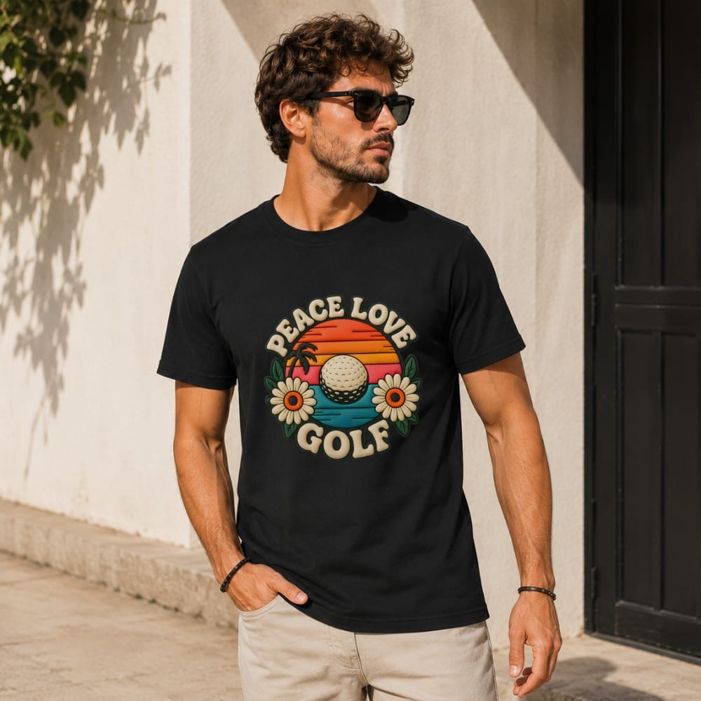 Peace Love Golf T-Shirt