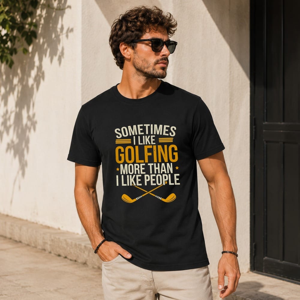 Golf Over People T-Shirt