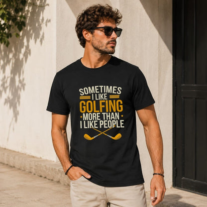 Golf Over People T-Shirt
