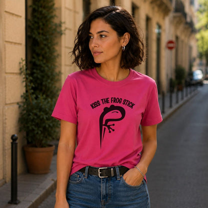 Kiss the Frog Stick T-Shirt