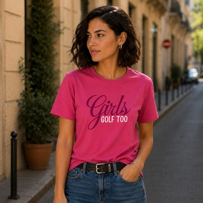 Girls Golf Too T-Shirt