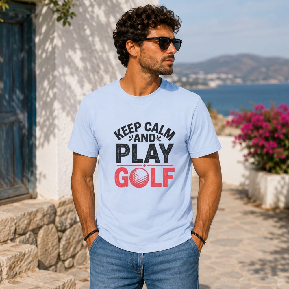 Keep Calm Play Golf T-Shirt