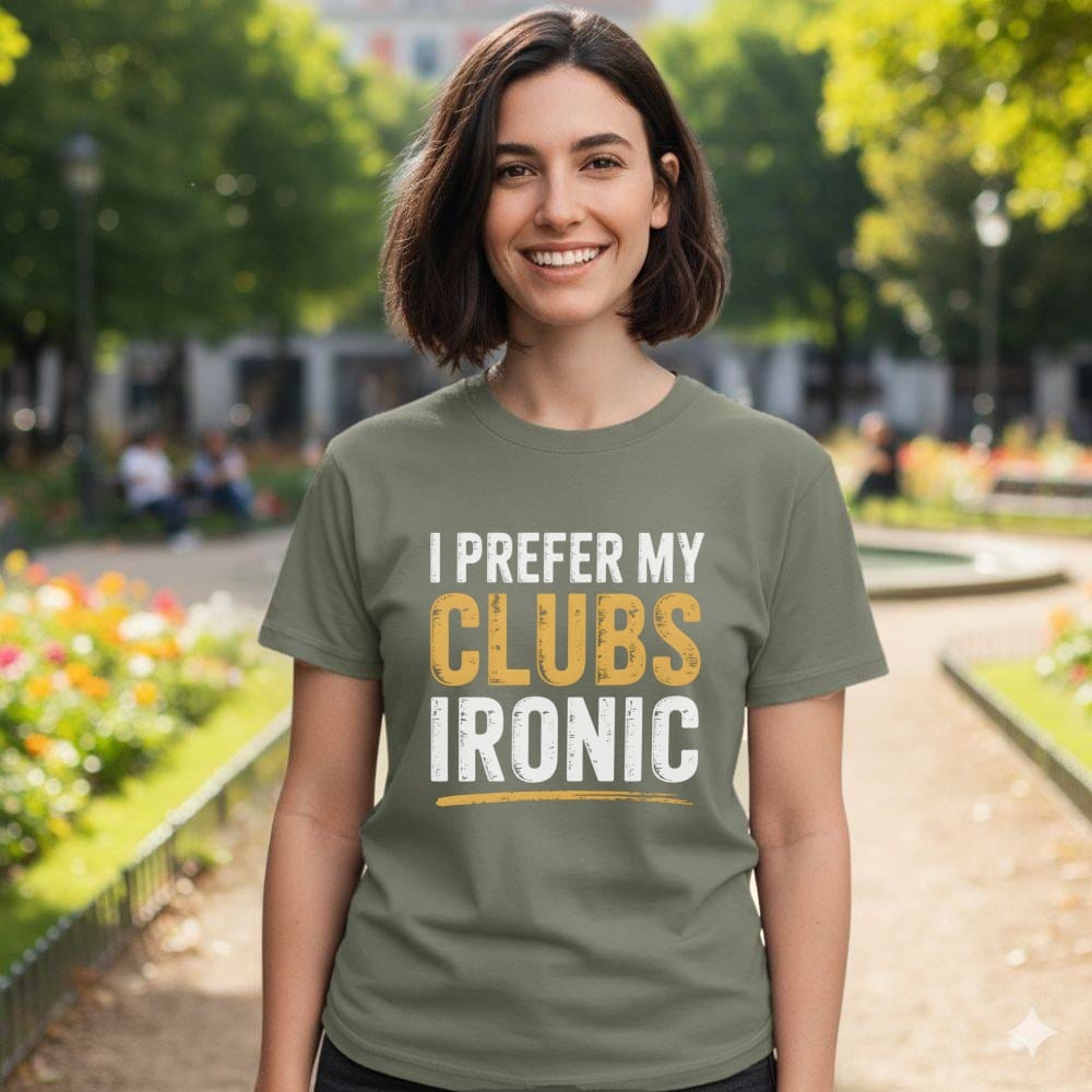 Ironic Clubs Only T-Shirt