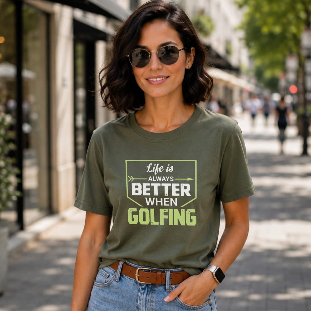 Better When Golfing T-Shirt